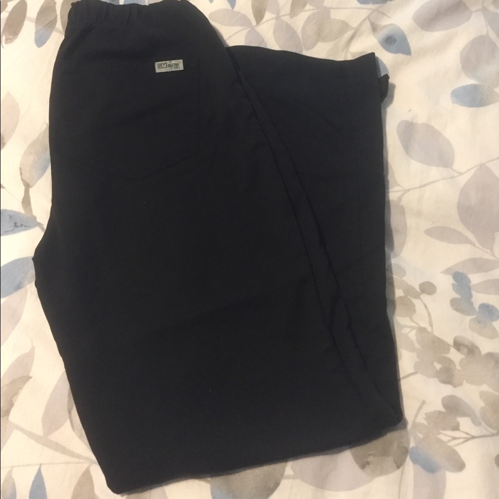 Black Grey’s Anatomy XS Petite Scrub Bottoms